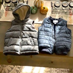Boys Puffy Vests